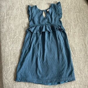 🩷🐓pink chicken dress w/ruffles sz 12y 🩷🐓